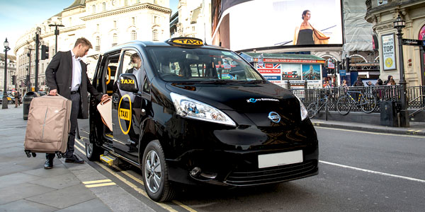 London Taxi Cabs have turned electric